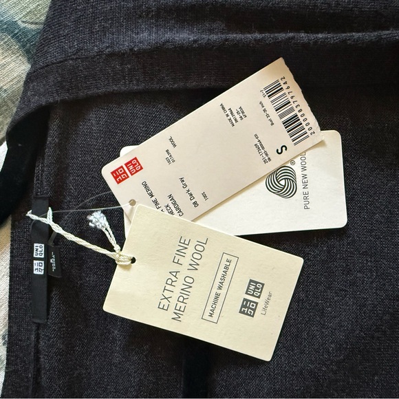 Uniqlo Dark Gray Cardigan - Picture 3 of 5
